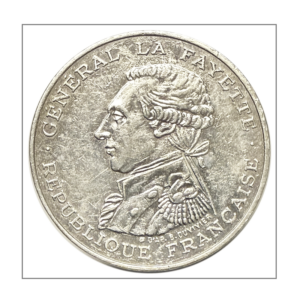 France, 100 Francs 1987 La Fayette (vz) en argent