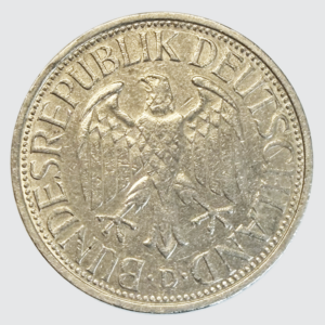 ALLEMAGNE 1 Mark 1973 (D) Cupronickel