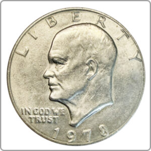 USA 1 Dollar BE Eisenhower 1978 Philadelphie