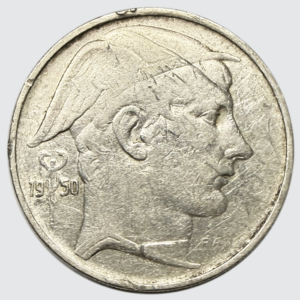 Belgique - 20 Francs Mercure,1950