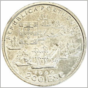 PORTUGAL - 200 Escudos Pedra Alvares Cabral 1999